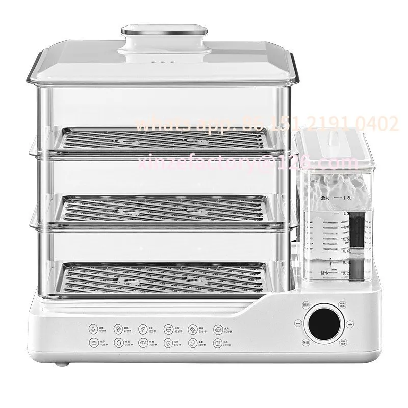 Customizable kitchen multi-functional integrated electric steamer household intelligent reservation large-capacity automatic