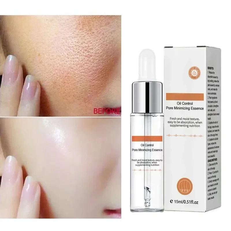 Pore Shrinking Serum Removing Large Pores Face Tightening Repairing Facial Pore Minimizing Get Rid Acne Marks Beauty Cosmetics