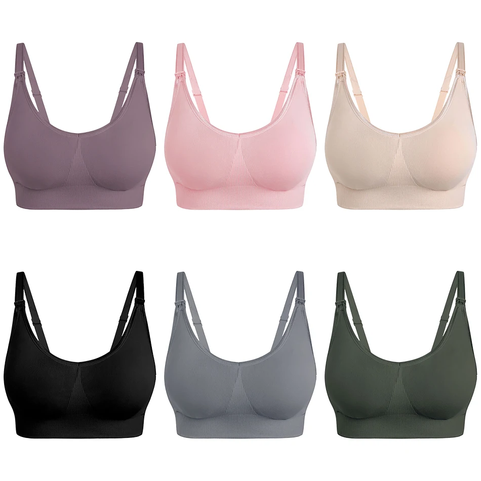 

Pregnant Women Pregnancy Breast Sleep Underwear High Elastic and Comfortable Soft and Skin Friendly Anti Sagging Women Bra