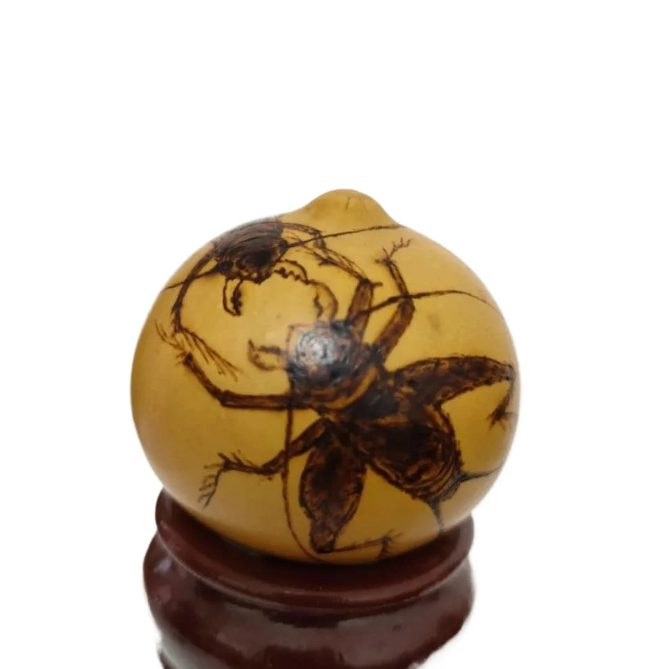 Ремесленный орнамент из тыквы