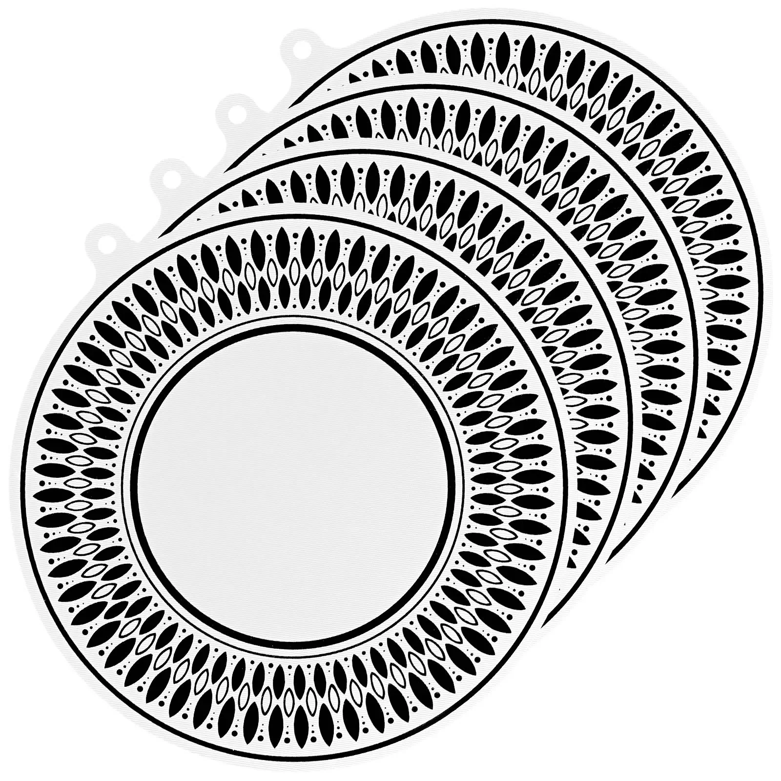 Protector de Vitrocerámica de Inducción (4/2 Piezas), Alfombrilla Antideslizante de Silicona para Freidoras de Aire, Protector de Superficie para Cocina de Inducción