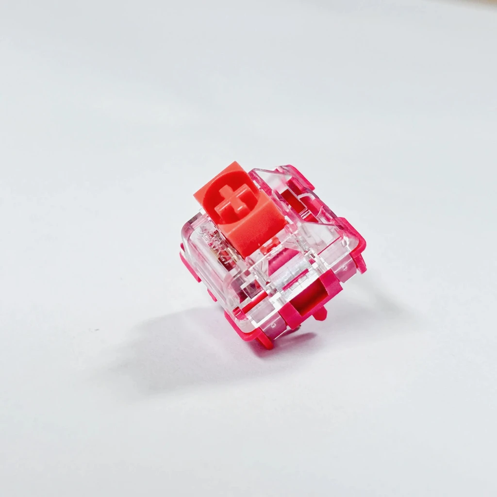 Coral Switch Transparent Dustproof 5Pin Mechanical Keyboard Linear Office Games Factory Prelubed Smooth Hot Swappable