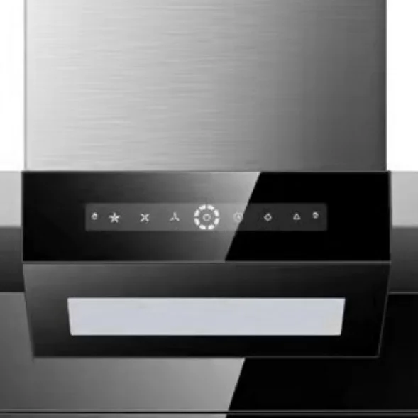 شفاط ذكي تجاري صناعي مثبت على الحائط بتصميم حديث للمطبخ المنزلي