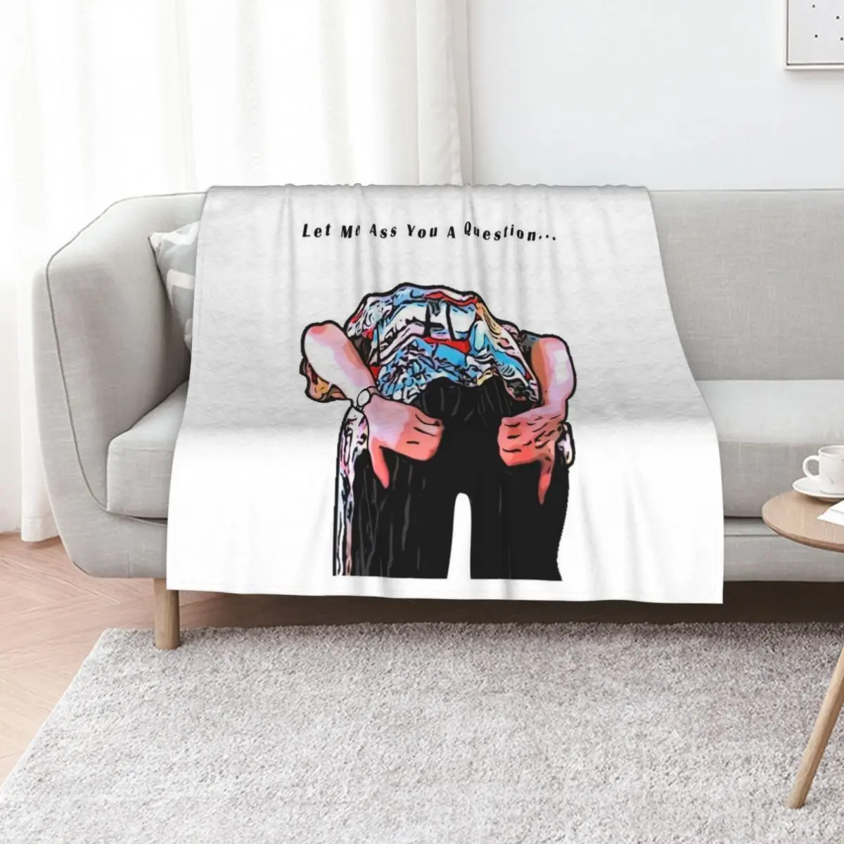 Pet Detective Cartoon Throw Blanket Custom Heavy Softest Tourist Luxury Brand valentine gift ideas Blankets