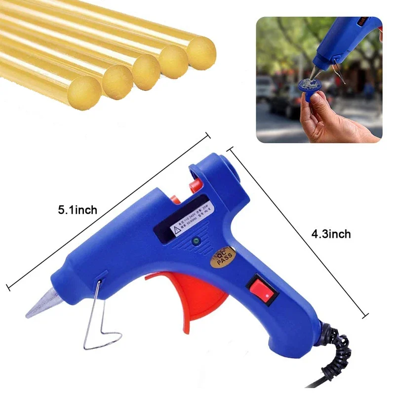 Universal Car Dent Puller T Dent Repair Kit Tools Slide Hammer Reverse Hammer Glue + 18pcs Glue Pull Dent Puller Extractor Tool