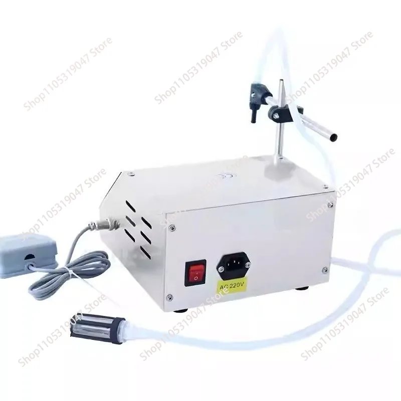 Newly upgraded home and commercial numerical control pump milk glass bottle filling machine