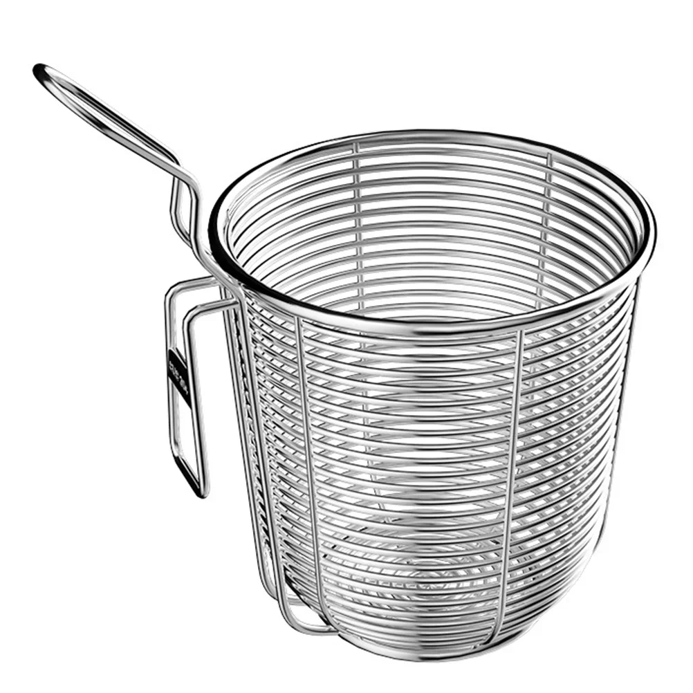 

Stainless Steel Noddle Strainer Hot Pot Colander Heat-resistant Mesh Strainer Kitchen Supply