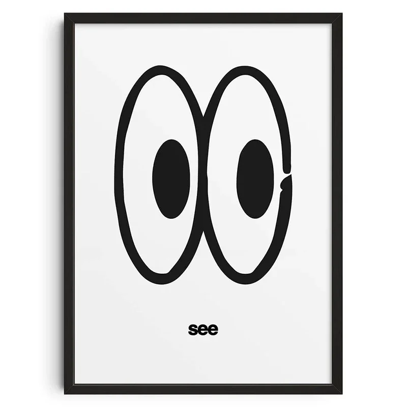 Mid Century abstracte illustratie canvas prints poster vintage Japanse kunst prints slaapkamer muur kunst home decor kunst poster geschenken