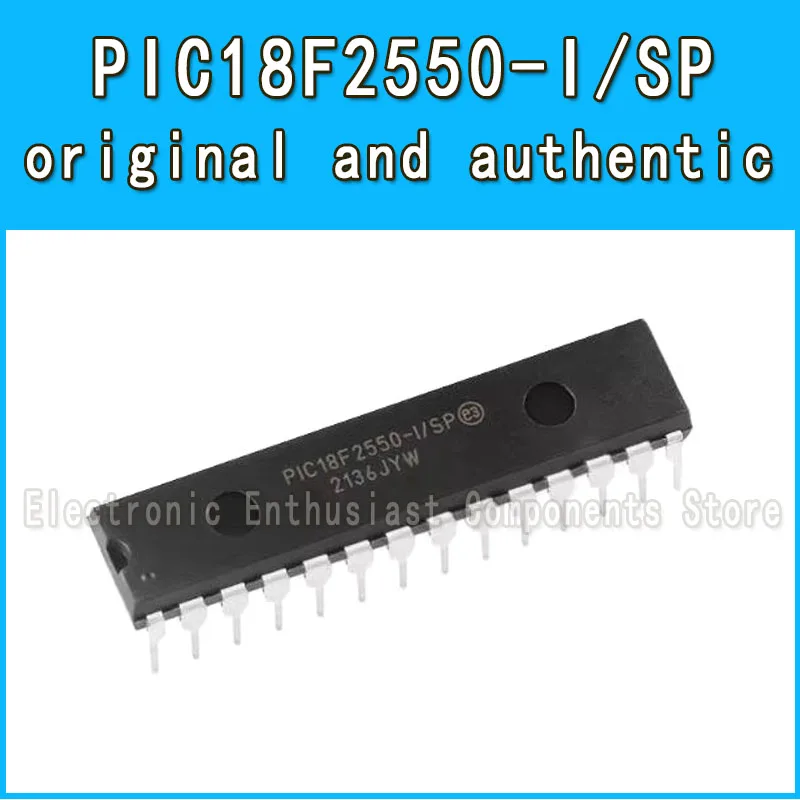 

10pcs/lot PIC18F2550-I/SP PIC18F2550-ISP PIC18F2550 DIP28 IC 100% New And Original