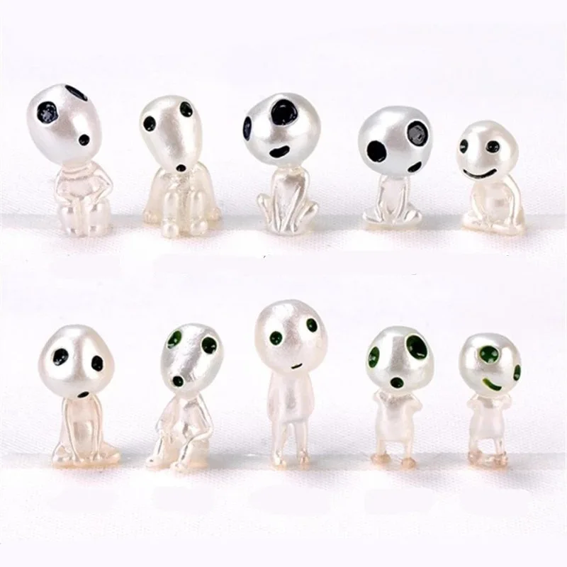 10pc/set Miniature Landscape Decoration Glow in The Dark Alien Shaped Elf Creative Home Decoration Garden Decoration Ornament