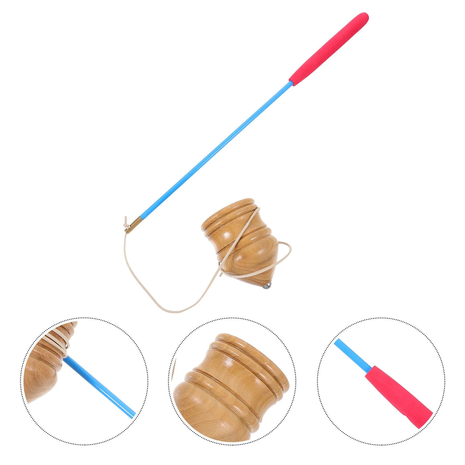 Parte superior de madeira 7cm, madeira de olmo marrom, faça você mesmo, giroscópio peg-top, habilidade infantil vintage, desenvolvimento de motor fino, presente educacional para crianças