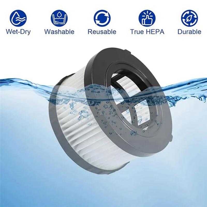 9M-8Pcs DC5151H استبدال فلتر HEPA ل DC5151H DC515 DCV517 DCV517B مكنسة كهربائية جافة، فلتر فراغ