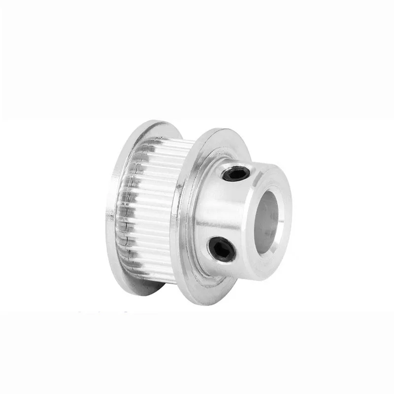 Poulie de distribution en alliage d'aluminium S2M BF, largeur de rainure 7/11mm, largeur de la courroie 6/10mm, alésage 5mm-25mm, 54T 56T 58T 60T, 1 pièce