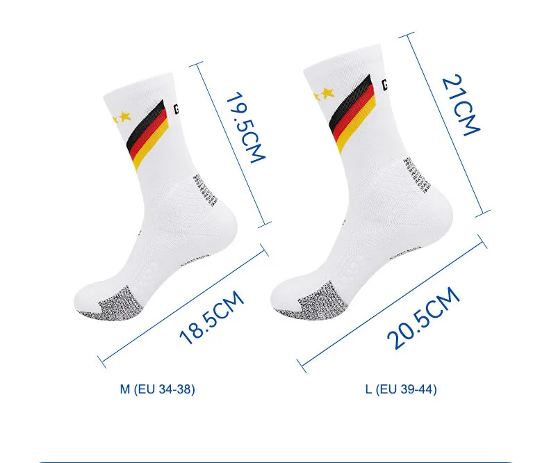 Calcetines de fútbol transpirables para hombres, mujeres y adolescentes