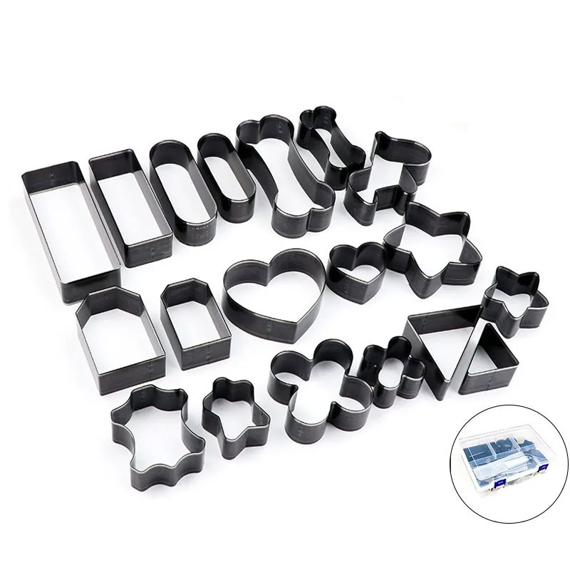 

19Pcs Star Bone Heart Cutting Dies DIY Leather Craft Punch Mold Horse Pendant Shape Die Cutting Tools