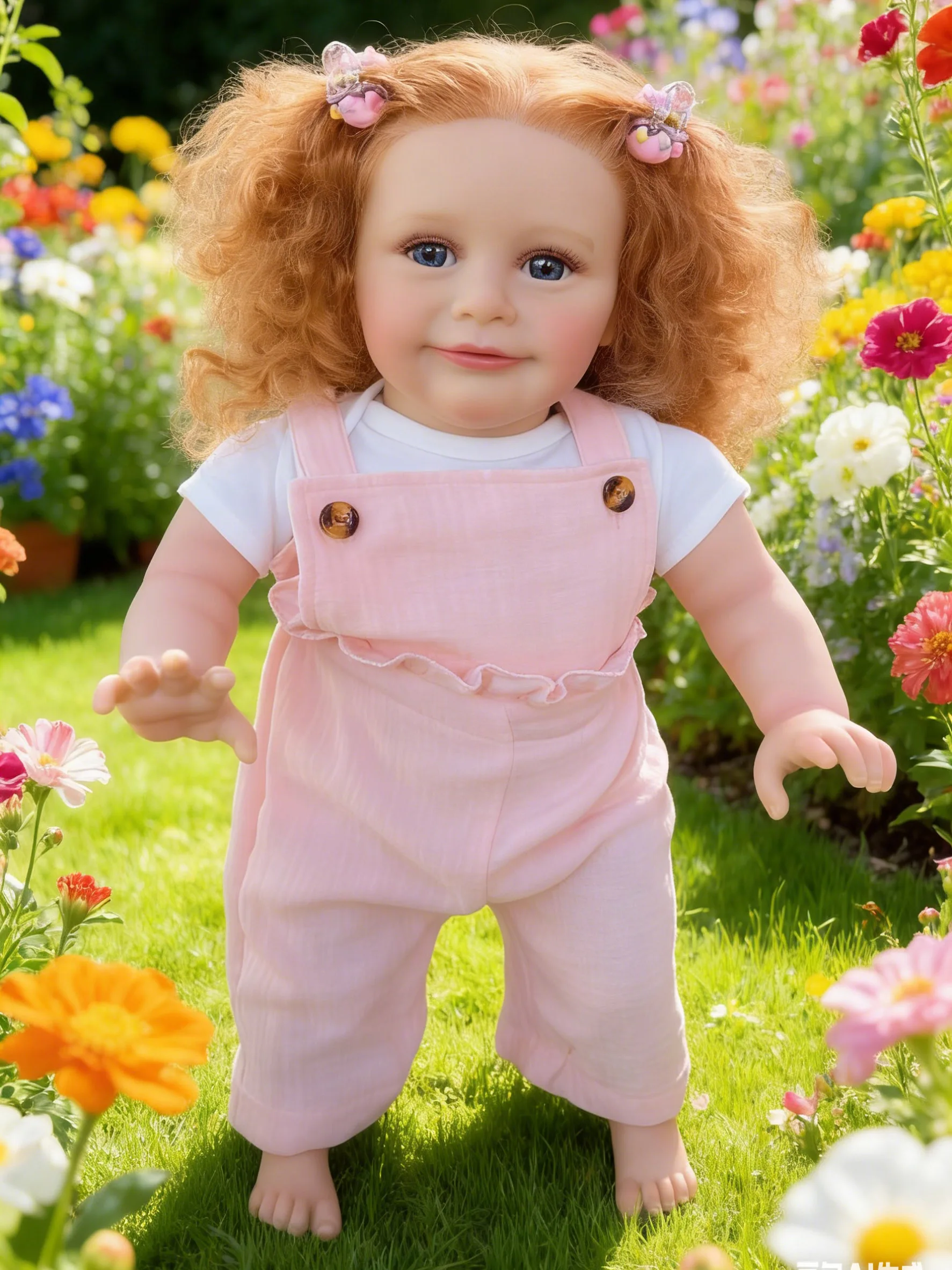 22Inch Soft Cloth Body Zoe Lifelike Toddler Reborn Doll Real photos Multiple Layers Painting With Visible Veins Hand-Rooted Hair