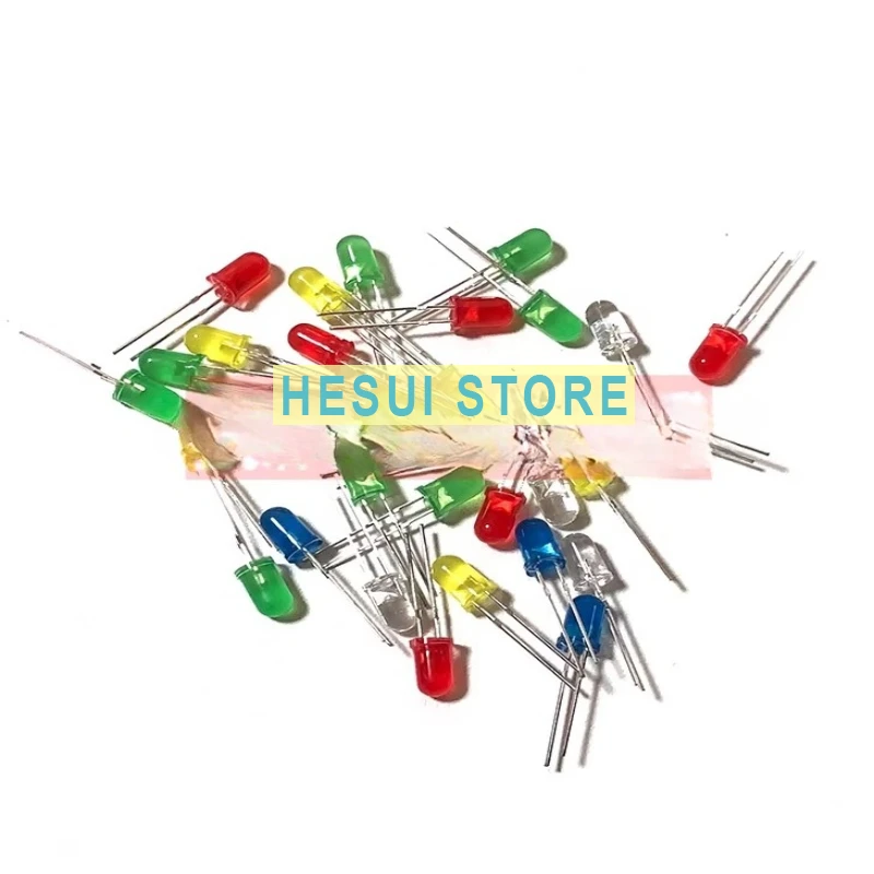 SMD LED Light Emitting Diode Beads 0402 0603 0805 1206 Red/Green/Yellow/Blue/Orange/White