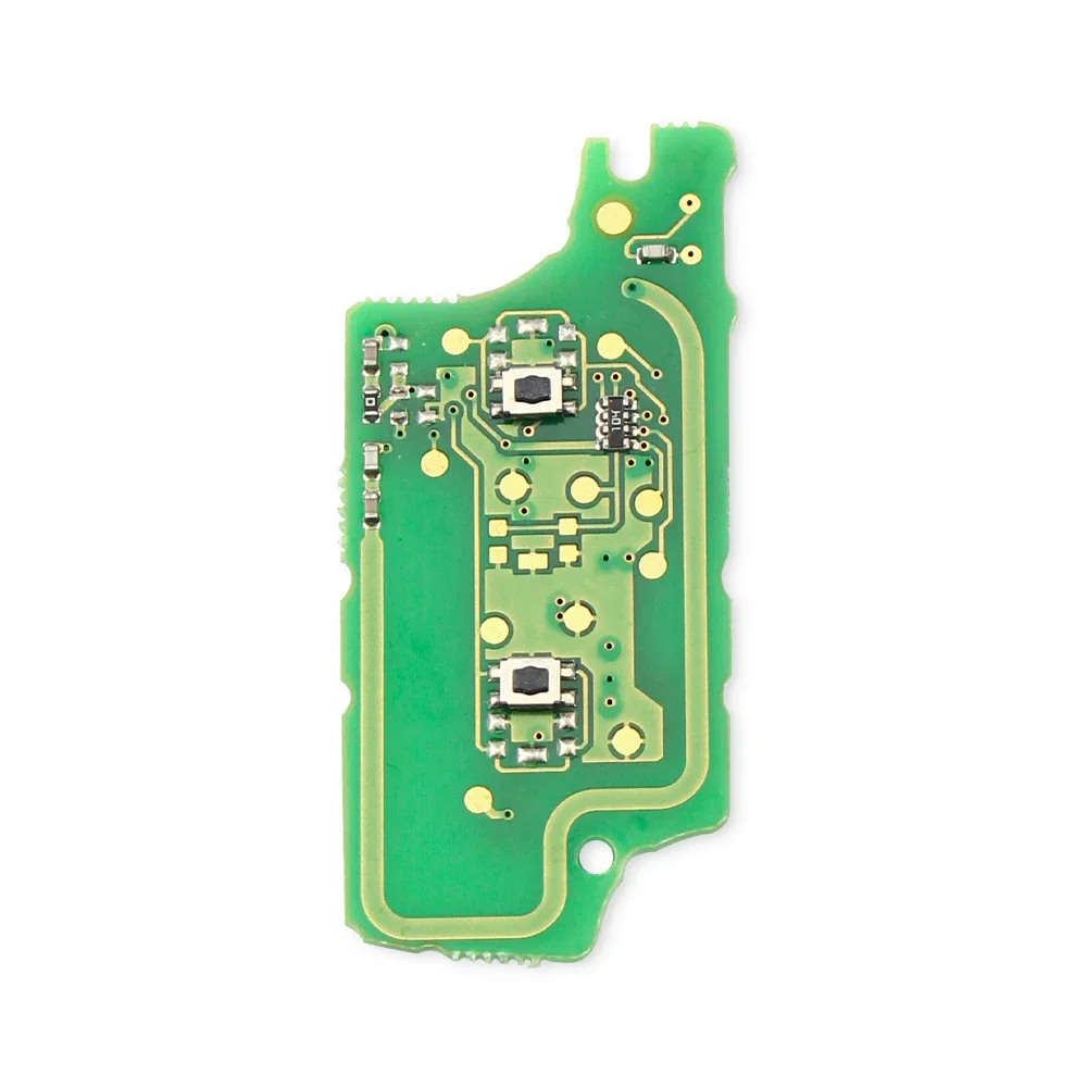 Remote Flip Car Key Electronic Circuit Board ASK For Peugeot 307 308 2009 408 407 207 2007 SW For Citroen C2 C3 CE0536 2 Button