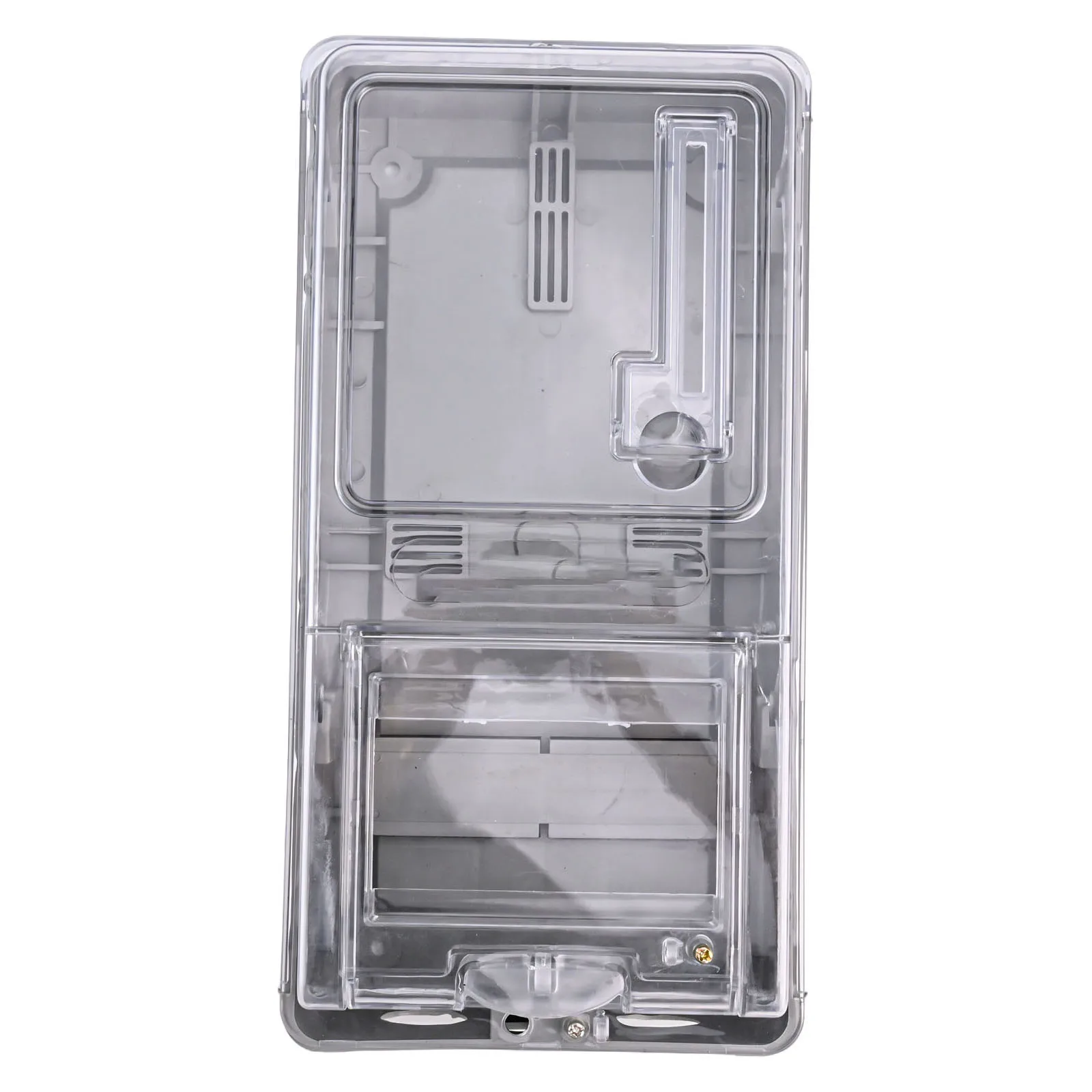 Multi Use 6 Circuit Single Phase Meter Box Transparent Electric Meter Box for Homes Schools and Commercial Spaces