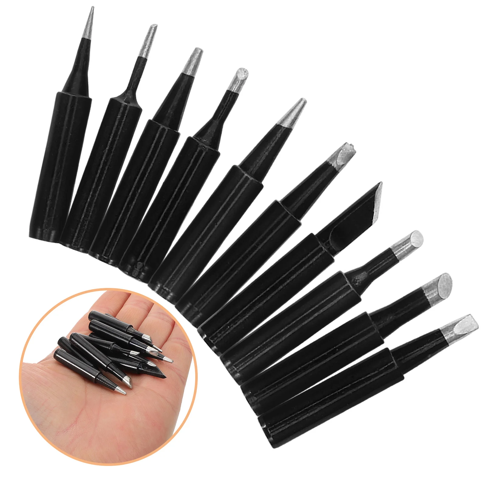 

10 Pcs Soldering Iron Tip for Replacement Welding Equipment & Accessories Tool Bits Tips