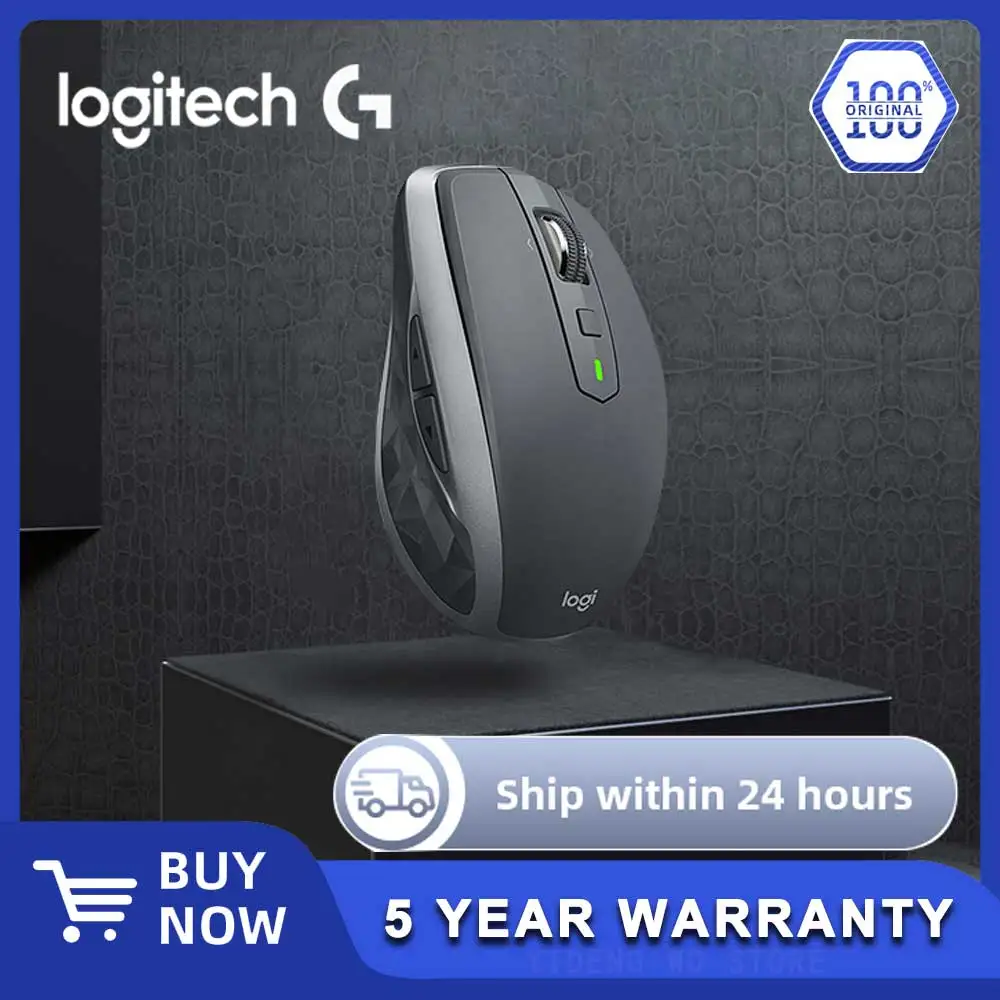 

Logitech MX Anywhere 2S Bluetooth Edition Compact Wireless Mouse, Hyper-Fast Scrolling, Rechargeable