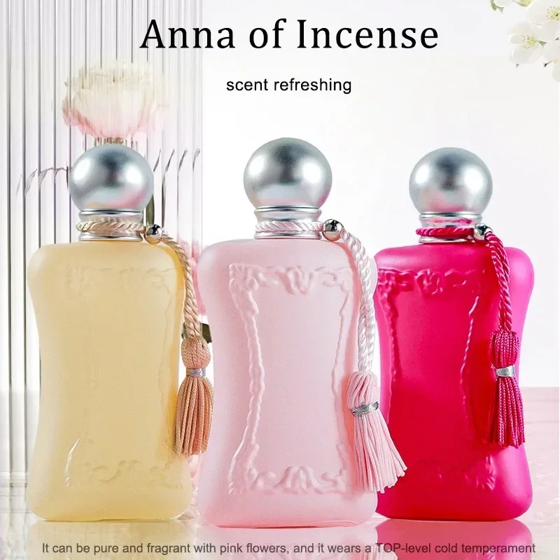 75ml perfumes de mujer alta qualidade perfume francês fragrância floral cheiro de longa duração atração sexual eau de toilette presente