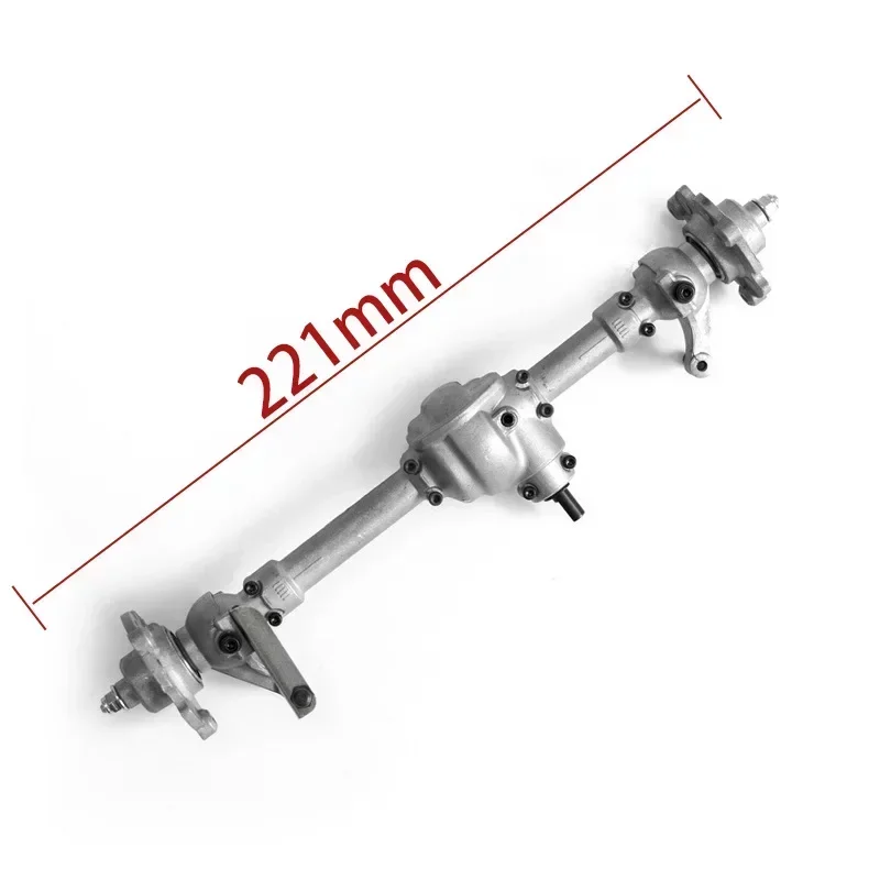 금속 프론트 브릿지 액슬 어셈블리 ASS-02, HG P407 1/10 2.4G RC 자동차 예비 부품