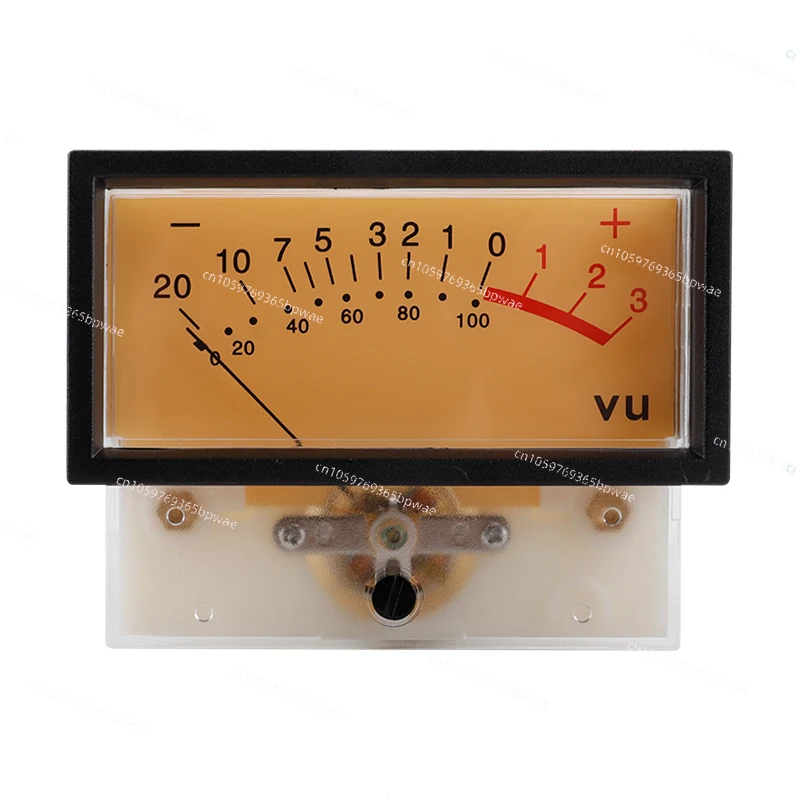 Sound Level Audio Db DC Volume Unit Backlit 73mm Vu Meter