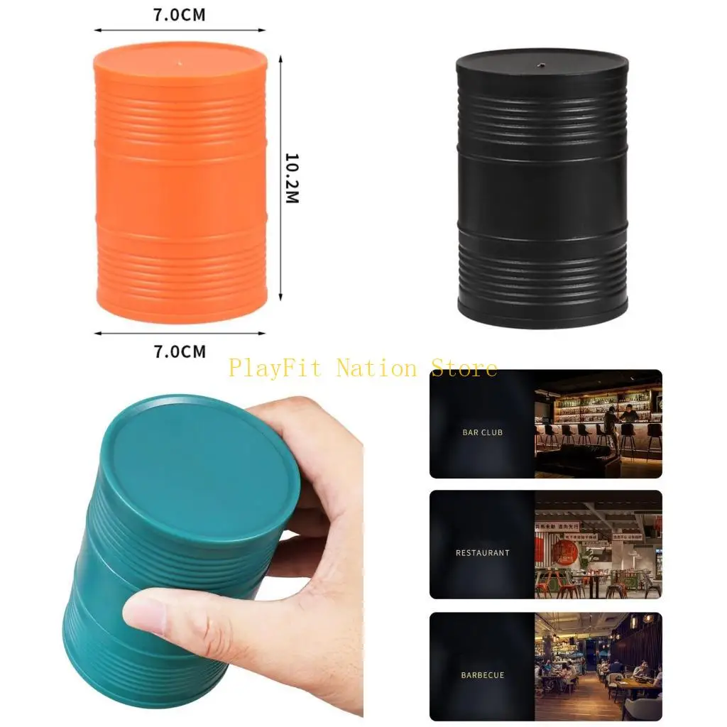 

242f модная бочка в форме кости в кости Shaker Cup Cup Bar Clubs Entertainment Cup