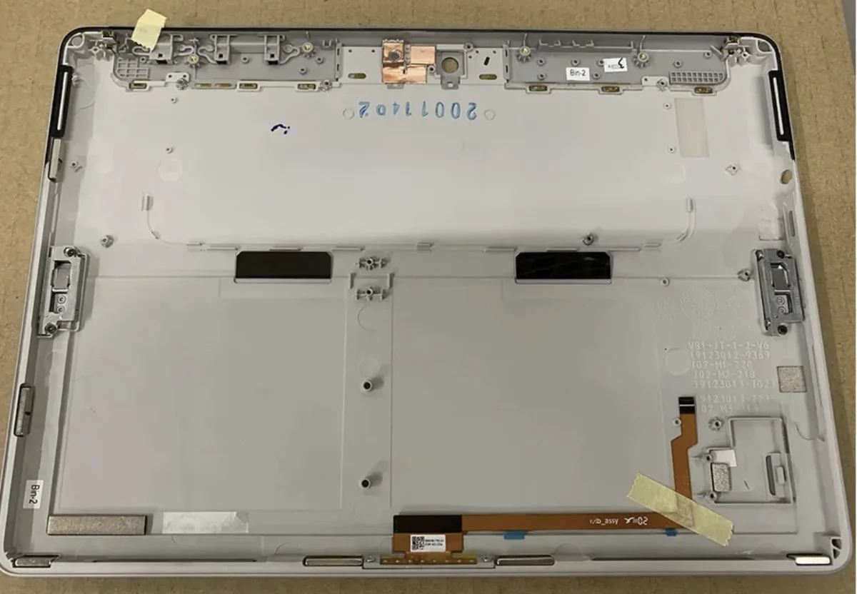 Carcasa Trasera con Soporte y Marco para Microsoft Surface Go 2 1901/1926