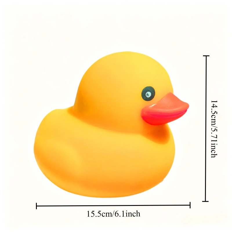 Jumbo Duck Squishy Toy Super Soft Slow Rising Squeeze Fidget Toy Large Animal Shaped Stress‑Relief Sensory Toy for Adults