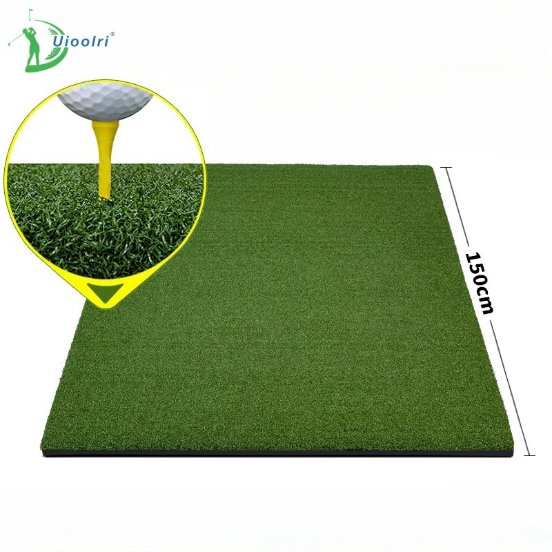

Professional Tee Grass Golf Hitting Mat For Driving Range Golf Clubs Backyard