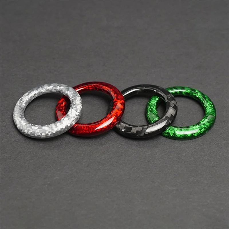 

Excellent-Car Gear Shift Button Frame Gear Shift Button Frame For Abarth 595 Carbon Fiber For Abarth 595 695