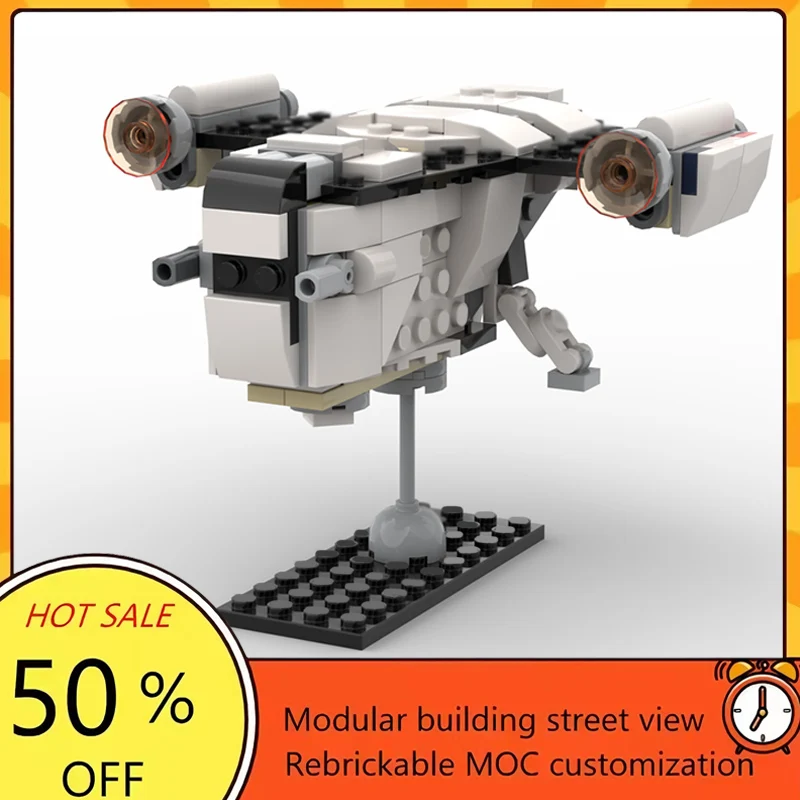 

138PCS Popular Space War Movie Model MOC Building Bricks Spaceship Modular Technology Gifts Holiday Assemble Children Toy Suit