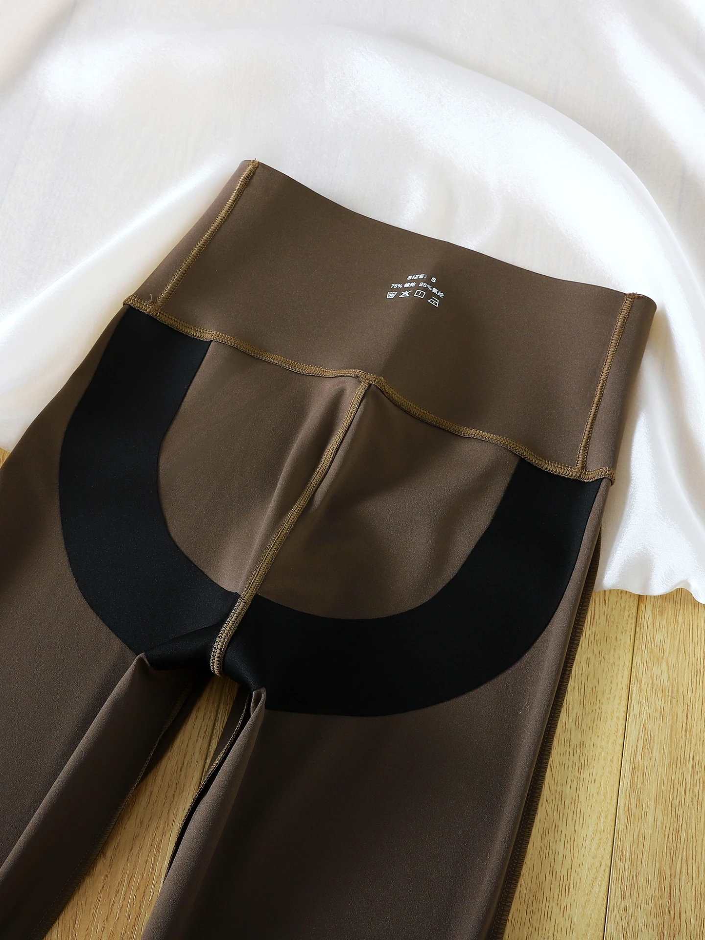 High Waist arkskin Yoga Pants Women's Slimming Leggings Bell Bot Casual Long Pants Nylon Spandex Blend Butt Lifting