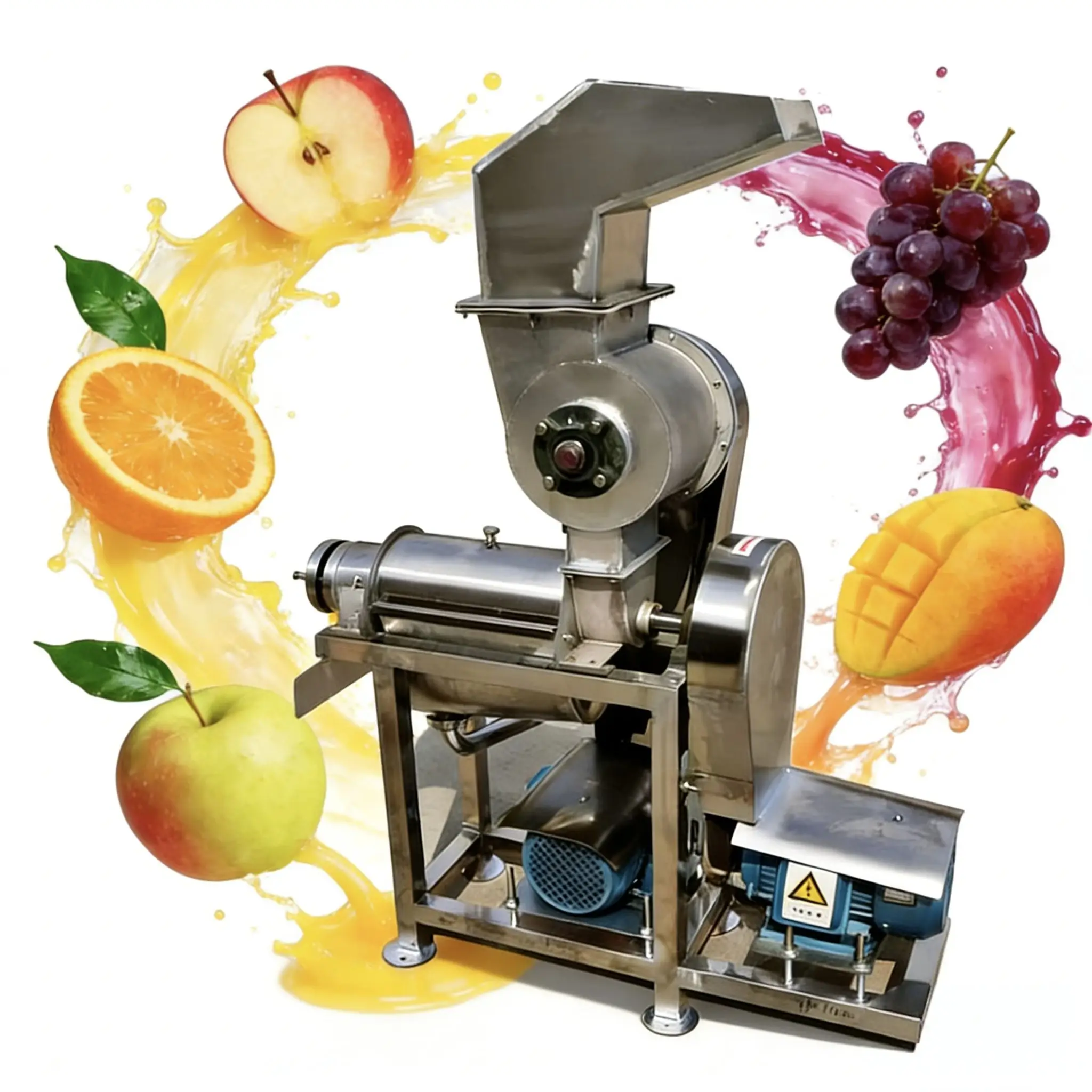 

500kg/H Commercial Automatic Orange Juice Extractor Machine Industrial Fruit and Vegetable Juicer Machine HJ-CM500