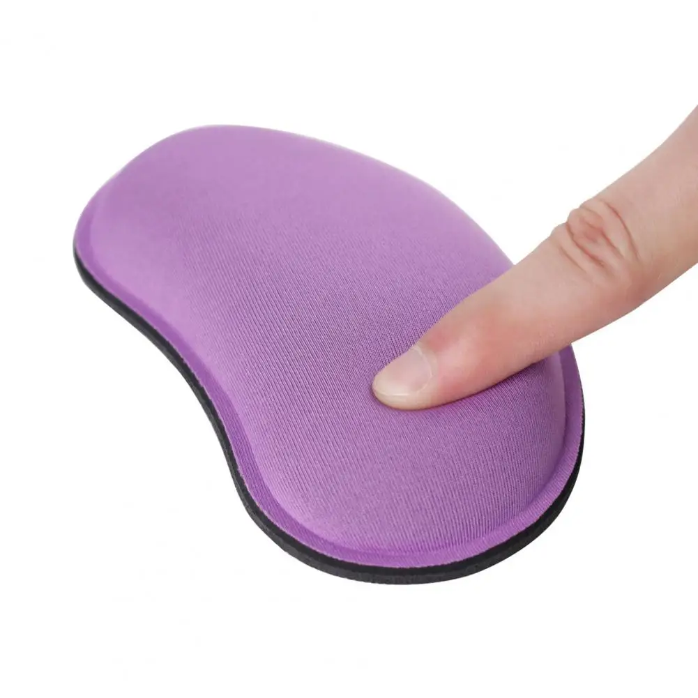 Alfombrilla de ratón con forma de corazón de amor, reposamuñecas 3D, almohada de mano de Gel de sílice, alfombrilla de ratón ergonómica de espuma viscoelástica, cojín de soporte para muñeca