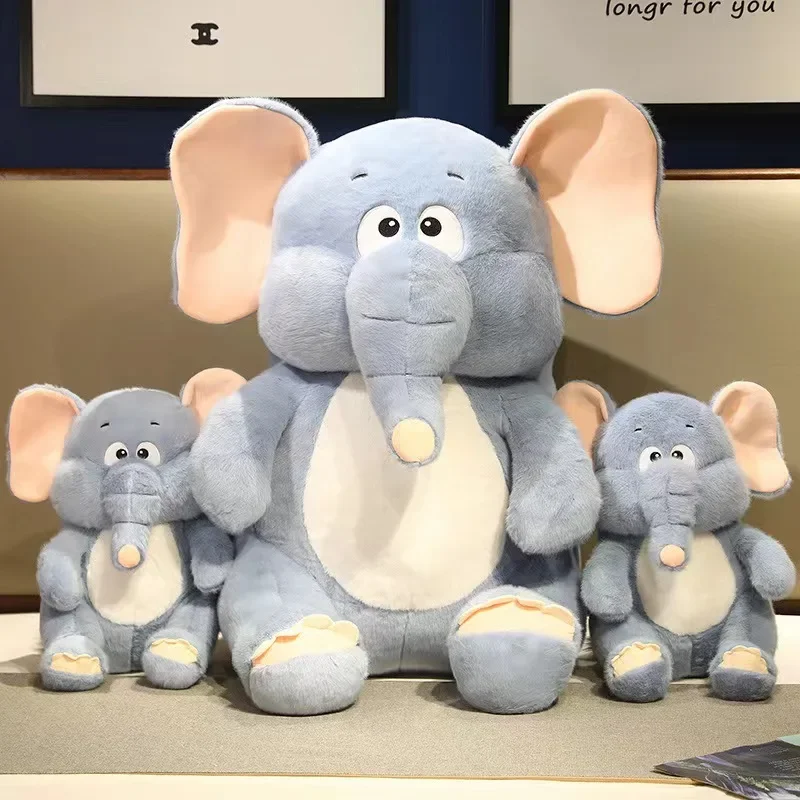 22-85CM Disney Dumbo Doll Anime Cartoon Grey Elephant Plush Toy Soft Cute Stuffed Collection Accompany Children's Birthday Gift