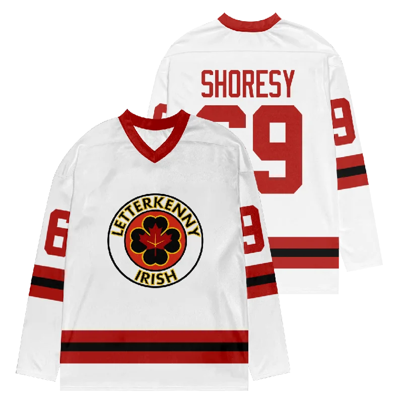 

Shoresy Shore 69 Long sleeve shirt Jersey autumn Men Women Sportswear Football Jersey V-Neck Custom T-Shirt Fashion y2k Top