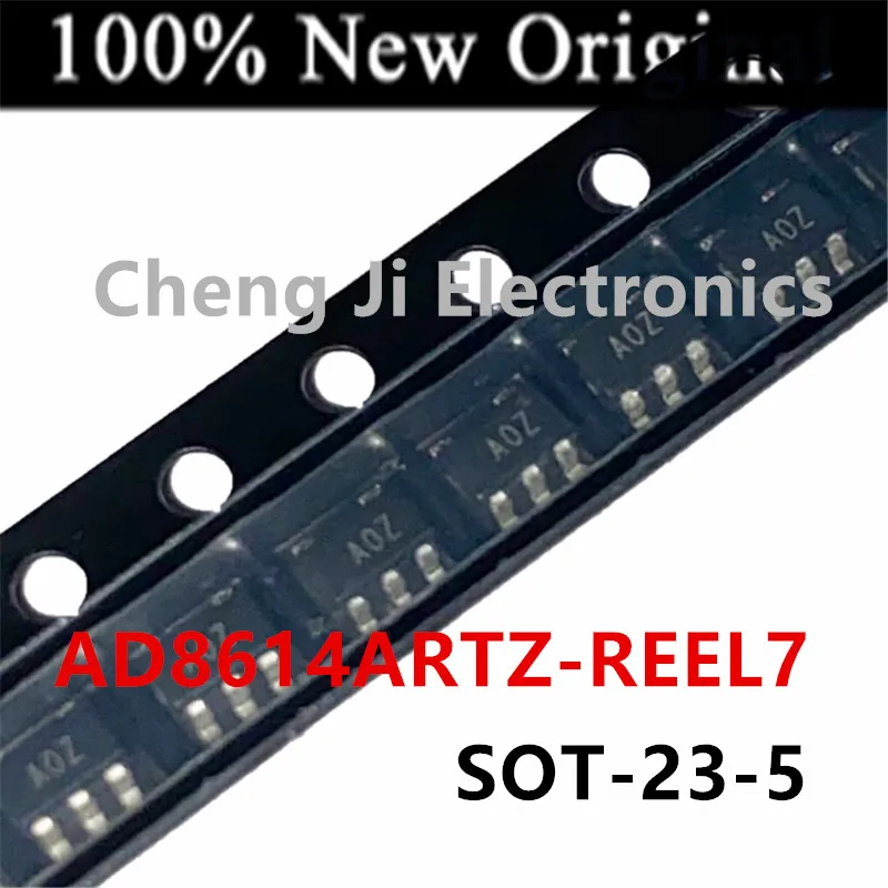 5PCS/Lot   AD8614ARTZ-REEL7   AD8614ARTZ    SOT-23-5   Marking：A0Z / AOZ    New original single channel operational amplifi