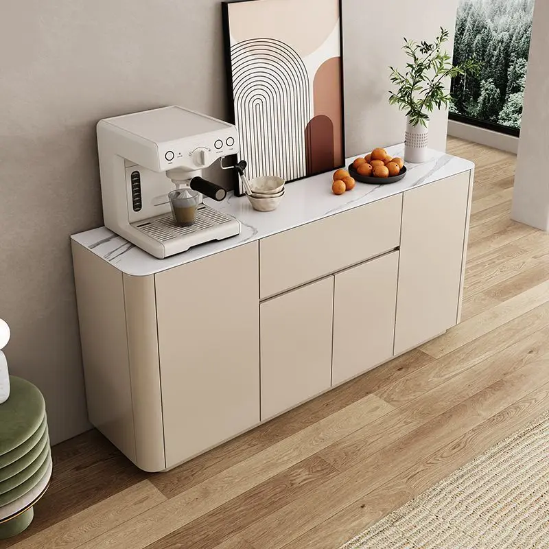 

Modern Minimalist Round Corner Living Room Storage Cabinet Tea Cabinet Low Cabinet Sideboard Meuble Rangement Home Furniture