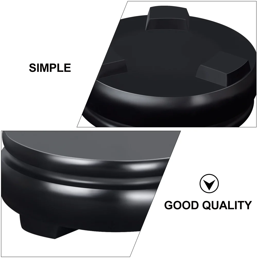 

1pc Wooden Display Base Seamless Craft Holder For Jade Stone Teaware Miniature Figurines Decorative Artware Stand