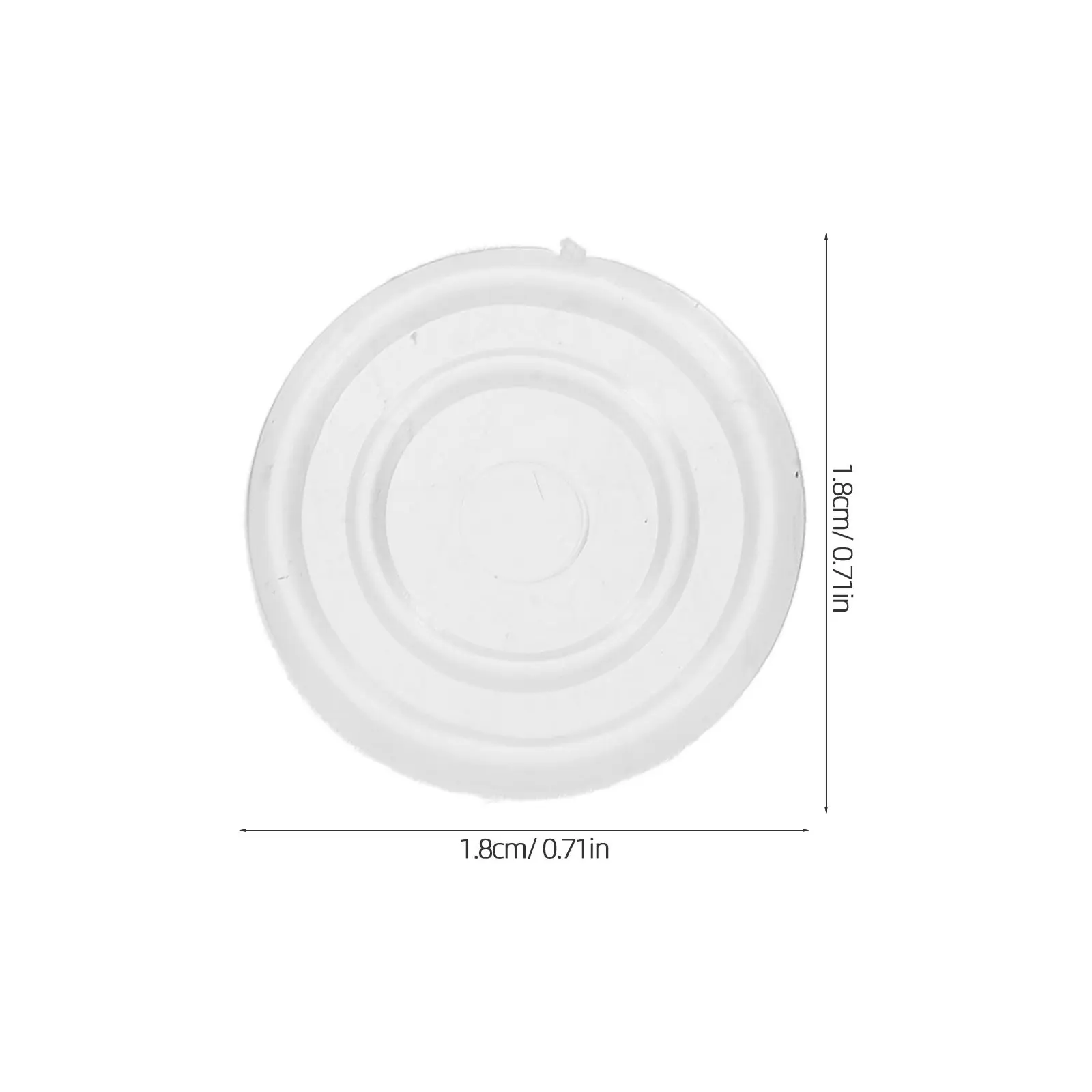100Pcs Round Chair Protector Cushion Pads Non-Slip Furniture Cups for Dining Kitchen Patio Chairs Extend Floor Life Quiet Smooth