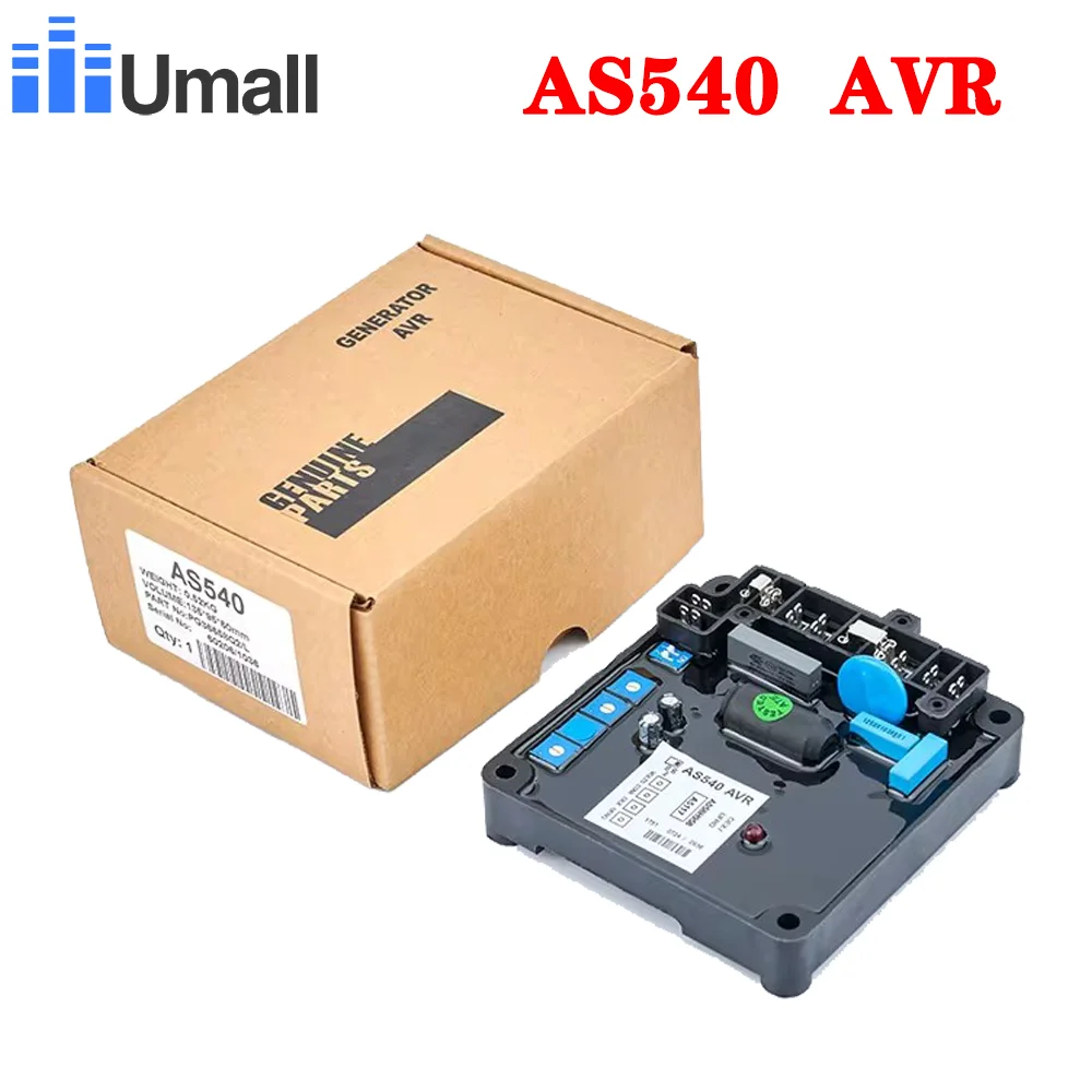 

AVR AS540 For Brushless Generator Automatic Voltage Regulator Module Stabilizer Power Diesel Genset Alternator Accessories