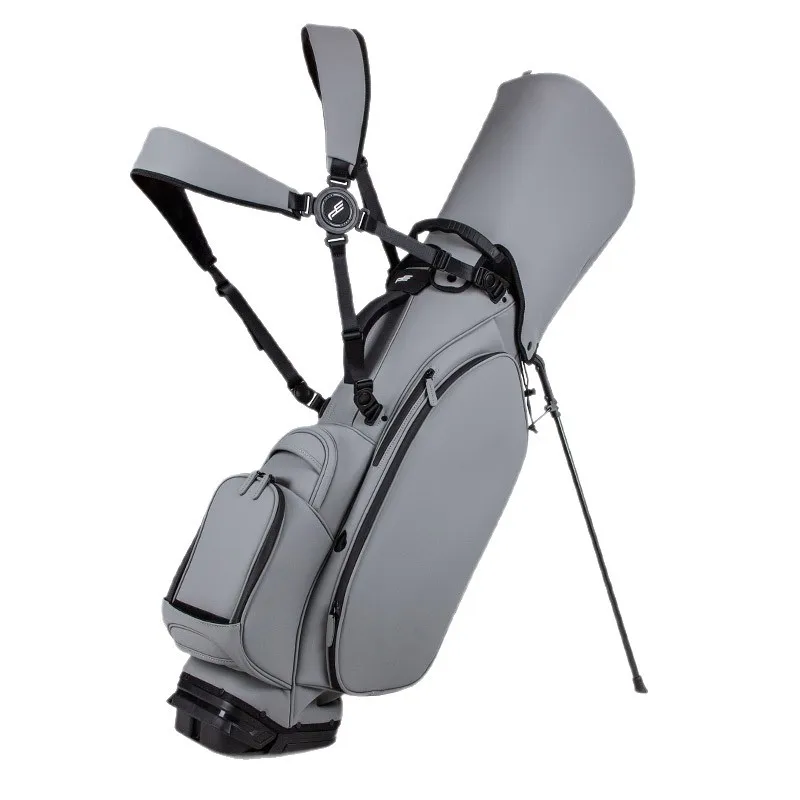 حقيبة PLAYEAGLE Golf Stand خفيفة الوزن من جلد البولي يوريثان للرجال والنساء مجموعة كاملة من الأندية