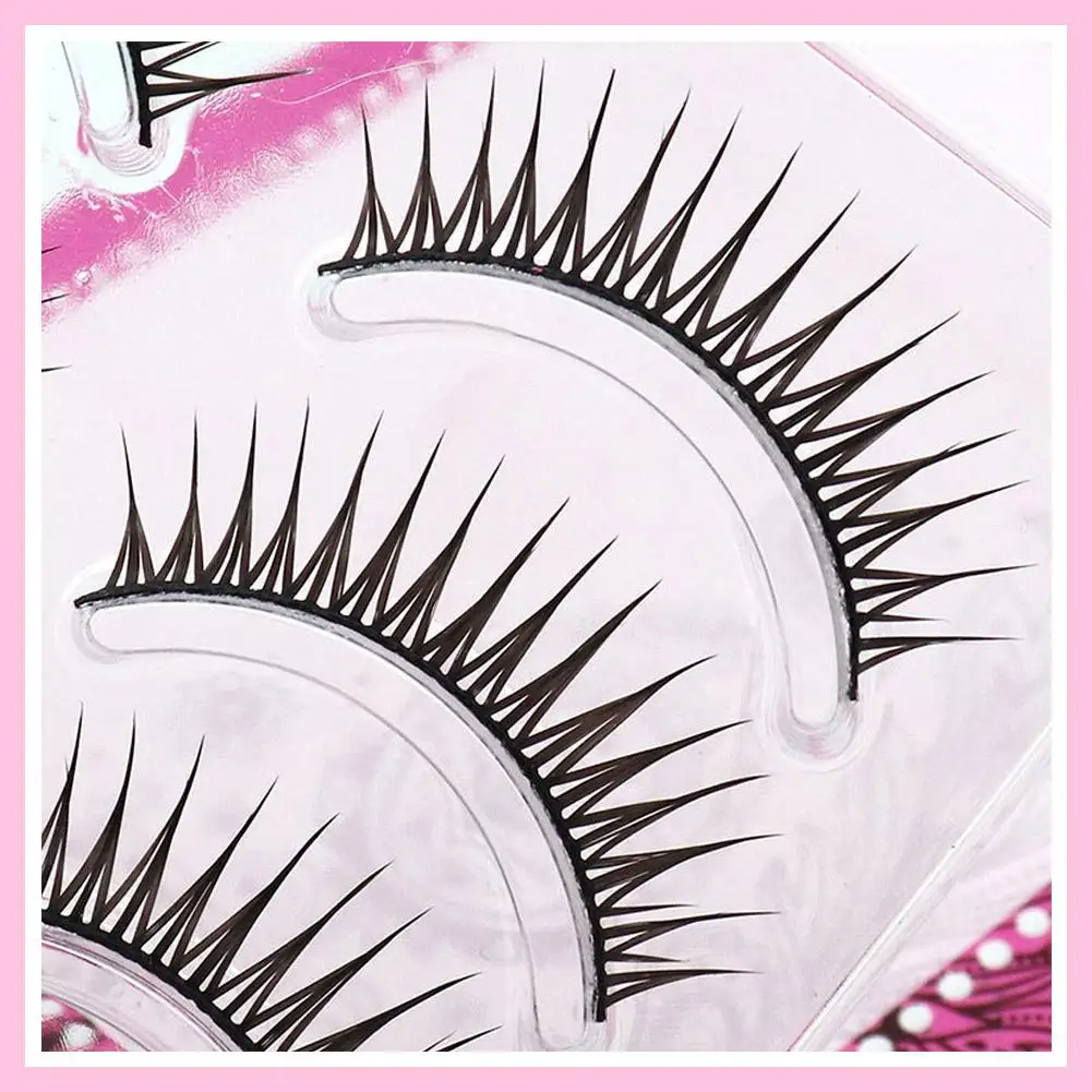 Natural Full False Eyelashes Strip Soft 3D Mink Lashes Fluffy Fake Eyelashes Extension Faux Cilios Makeup maquillaje ﻿