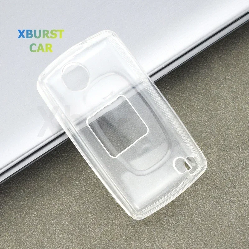 

Держатель брелока для Peugeot 107 206 207 307 308 406 для Citroen Xsara Picasso C2 C3 C4 C5 C6 C8 Мягкий чехол из ТПУ для автомобильного брелока
