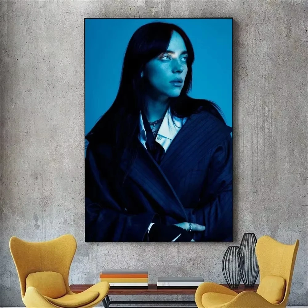 Affiche B-BillieS، مرحاض peinture sur، جدارية فنية، صورة، صالون، أريكة chambre à، ديكور à la maison