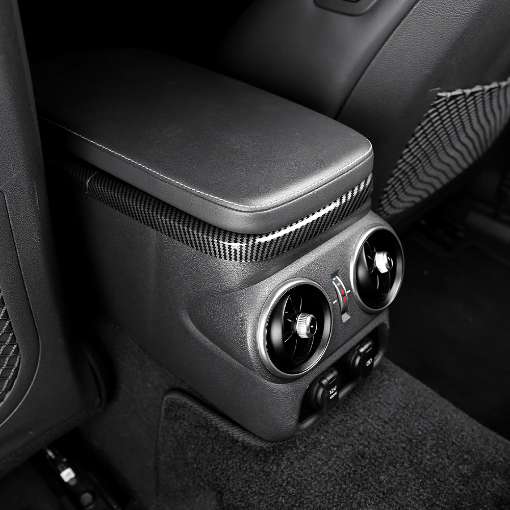 لكيا ستينغر 2018-2023 غطاء وحدة التحكم المركزية السيارات الداخلية وحدة التحكم والعتاد التحول كوب الماء المركزي صندوق تخزين إطار الكسوة LHD/RHD