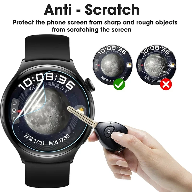 HD Curved Hydrogel Screen Protector For Huawei Watch GT 2 3 Pro Fit ES GT Runner Soft PET Film for Honor Watch Magic 2 42mm 46mm